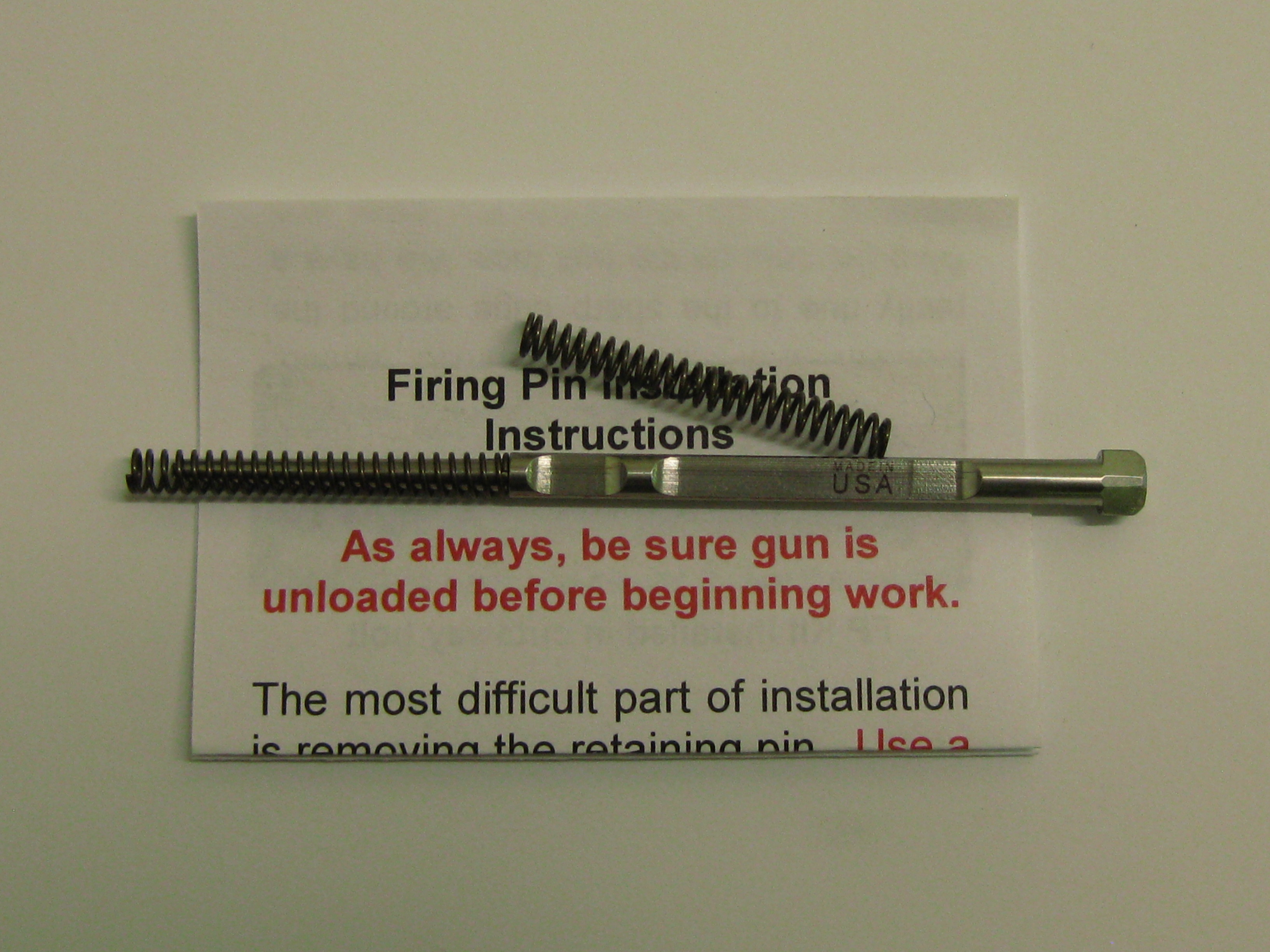 Murray SKS Firing Pin High Caliber Services Corp