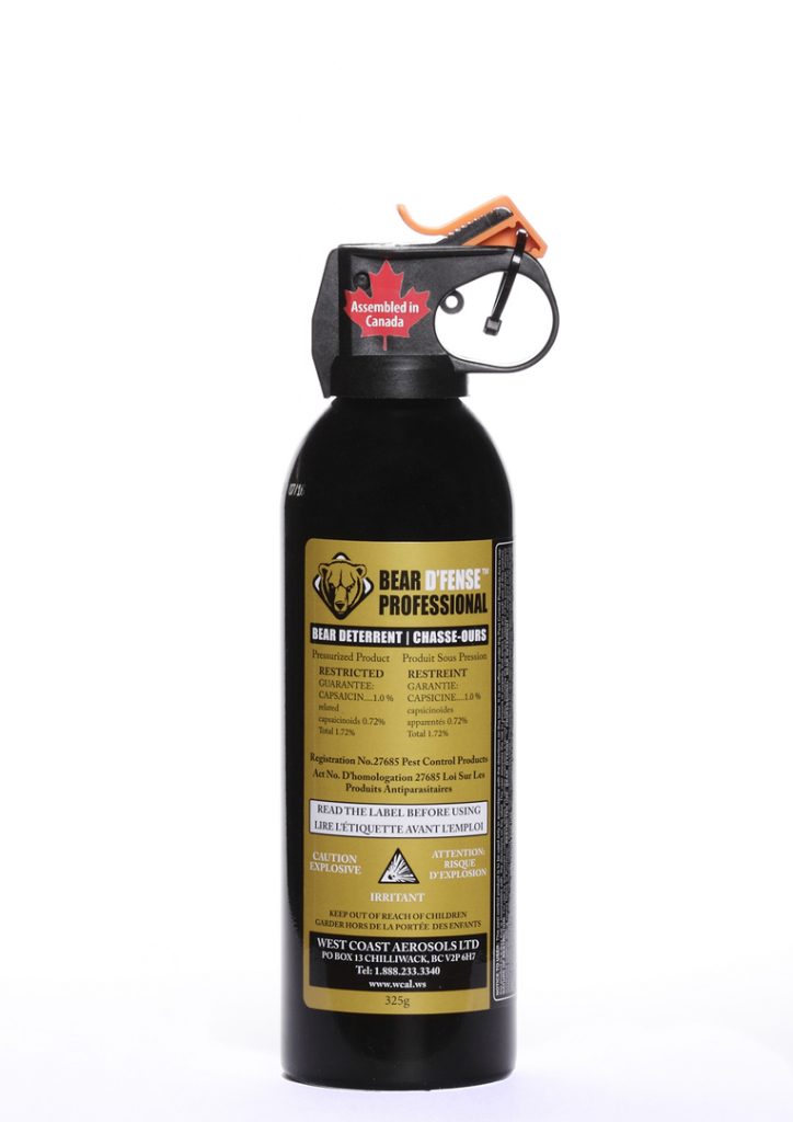 BEAR DEFENSE BEAR SPRAY High Caliber Services Corp