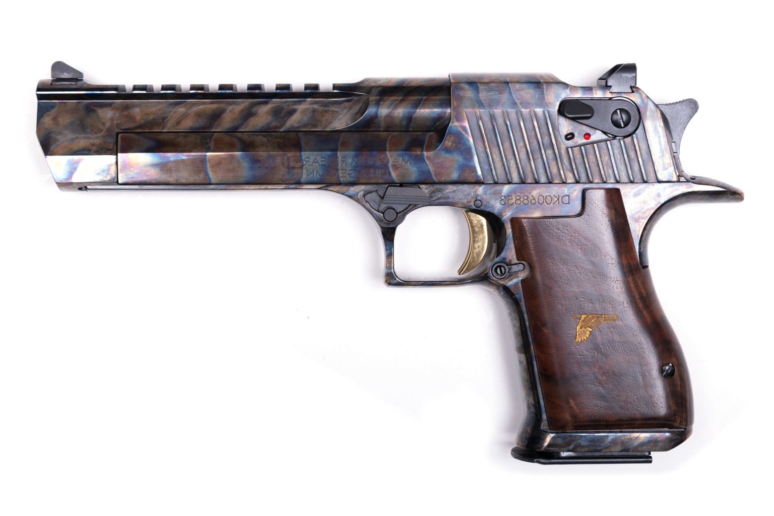 MAGNUM RESEARCH, DESERT EAGLE MARK XIX, 6.0” BARREL, CASE HARDENED ...