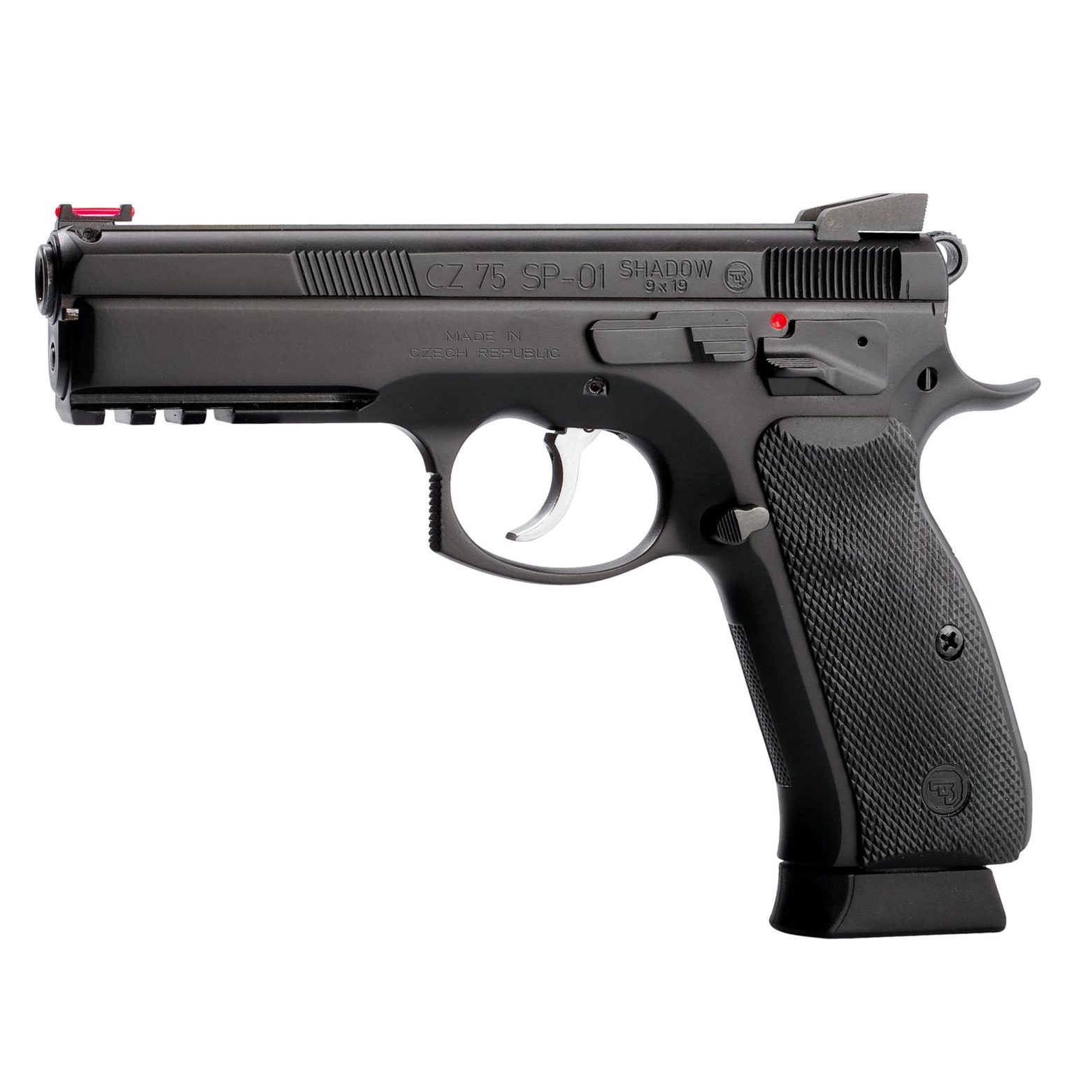 CZ ARMS, CZ 75 SP01 SHADOW, 4.60” BARREL, 9MM High Caliber Services Corp