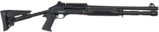 Federation Firearms, SA-4, 18.6" Barrel, 4+1 Magazine, Black, 12GA