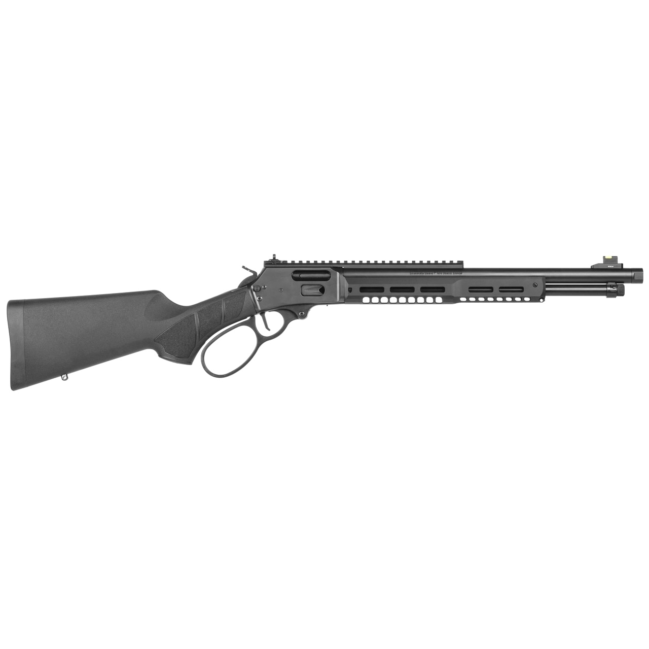 Smith & Wesson 1854 Stealth Hunter Lever Action Rifle, 16.30" Barrel, Black Synthetic Stock, Big Loop, 357 MAG