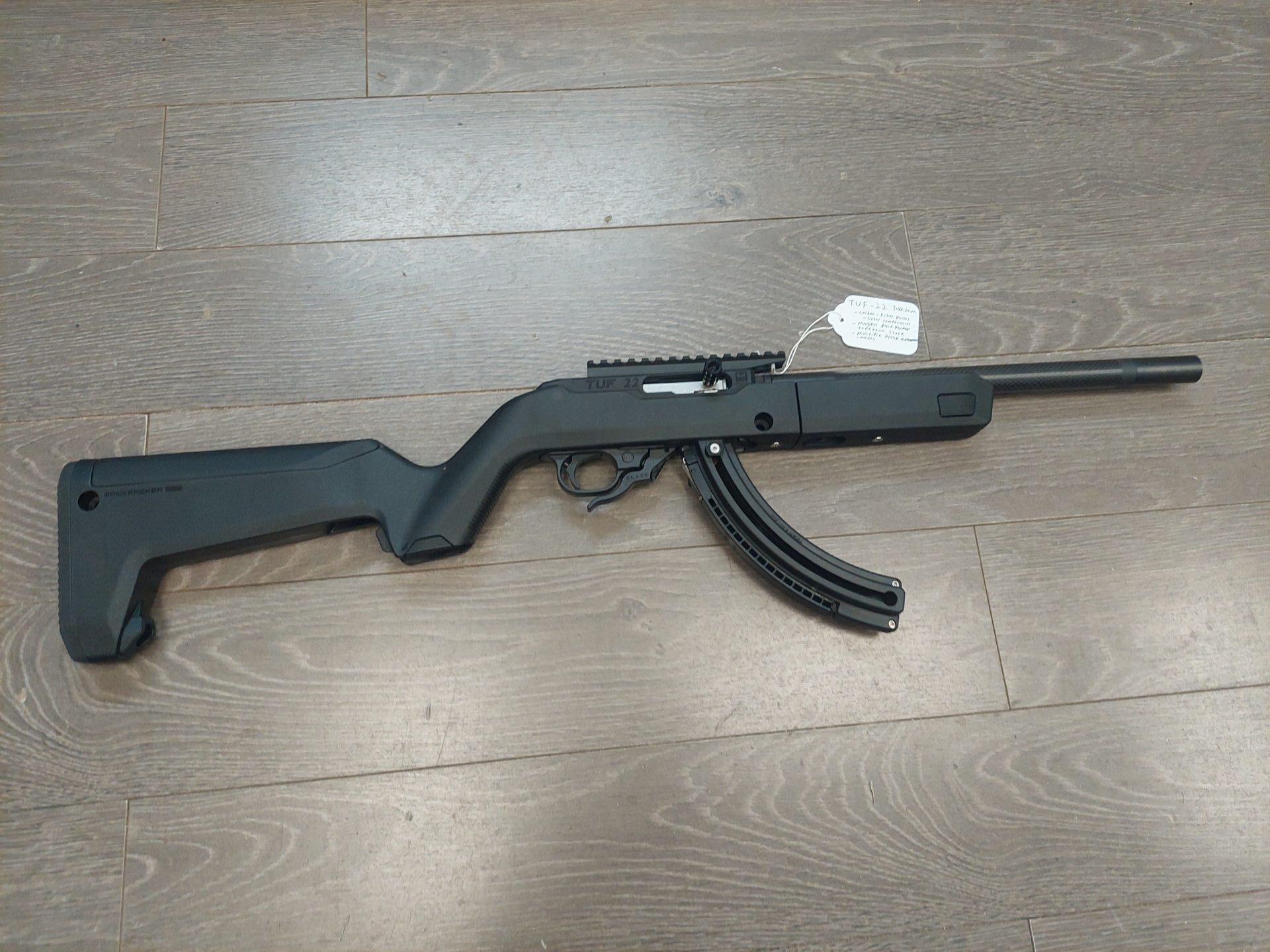 Dlask Arms TUF-22 Take-Down, 10" Carbon Fiber Barrel