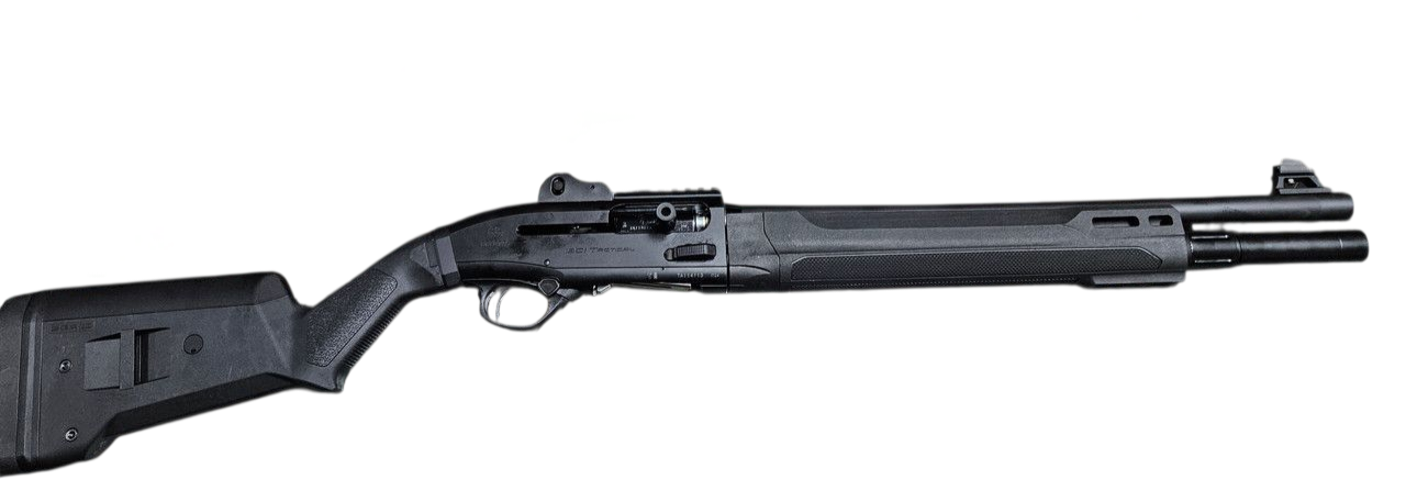Beretta 1301 Tactical GEN2 MOD2, S&J Custom, 18.50" Barrel, 12 GA, Black