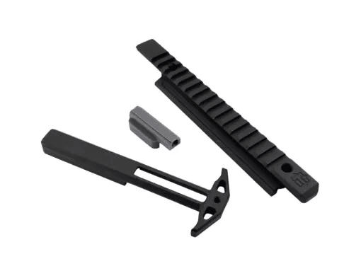 Tommy Enterprises, TM22, AR Style Charging Handle, Black