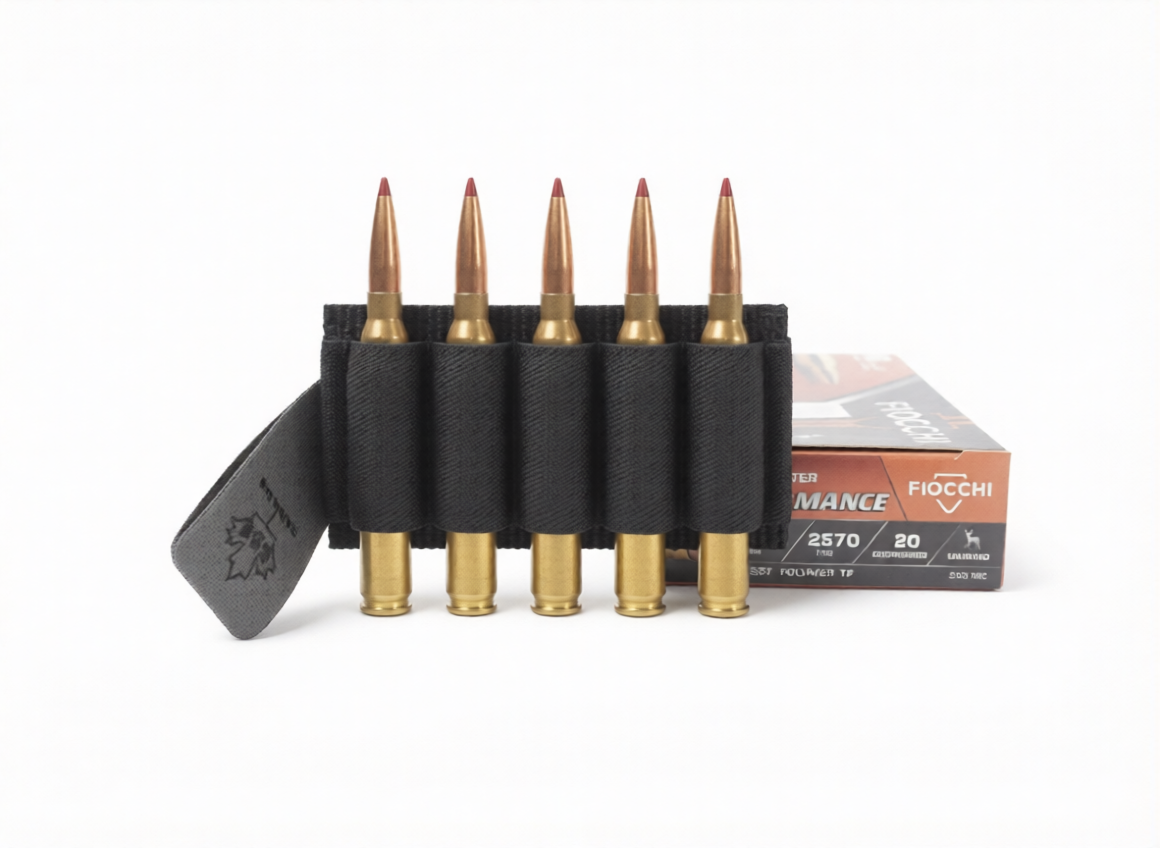 S&J Hardware Detachable Cartridge Carrier Strip, Rifle, Black