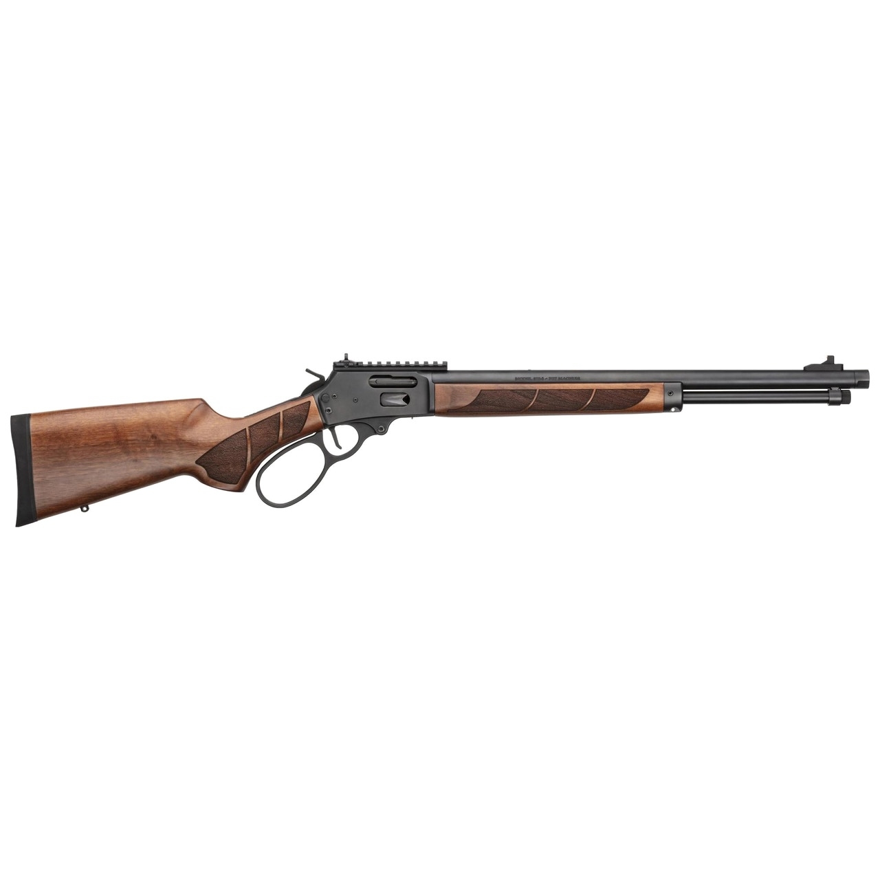 Smith & Wesson 1854 Lever Action Rifle, 19.25" Barrel, Walnut Stock, Big Loop, 357 MAG