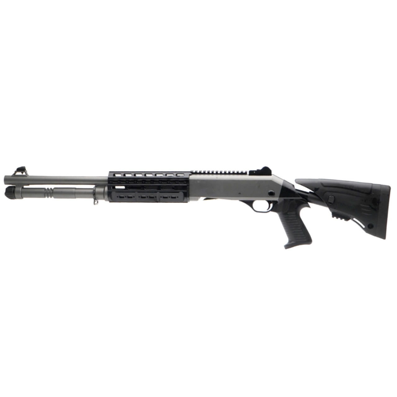Canuck TacOp Pro Semi-Automatic Shotgun 18.6" Tactical Grey 12GA Canada | Non-Restricted - Image 2
